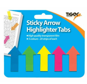 NIS - Sticky Arrow Highlighter Tabs (100)