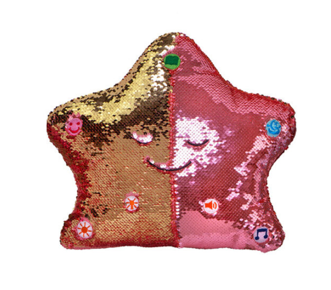 My Dua Pillow - Rose & Gold (Flippable Sequins)