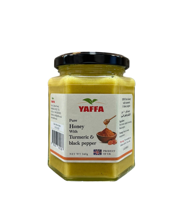 Yaffa Pure Honey with Turmeric and Black Pepper (340g)