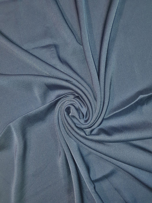 Grain Satin Scarf Navy