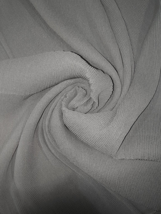 Fine Pleated Scarf Black