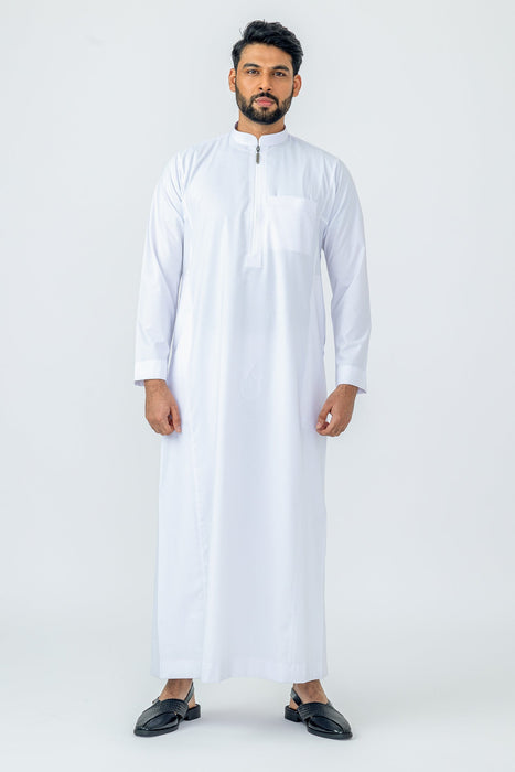 Al Noor - Classic Zip White