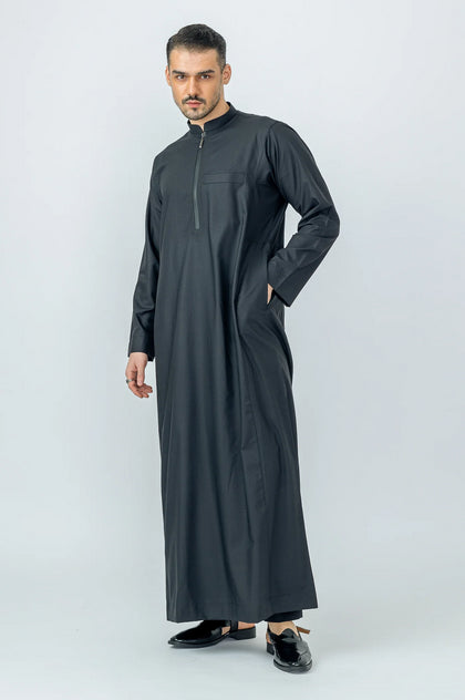 Al Noor - Classic Zip Black