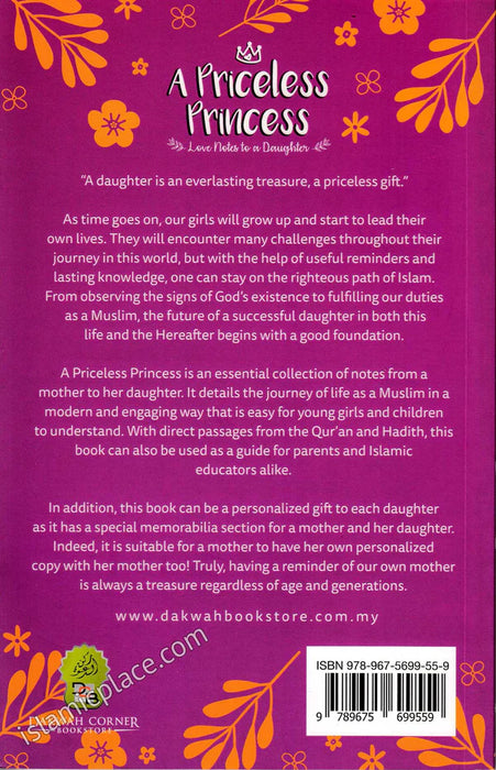 A Priceless Princess - Love notes to a Daughter