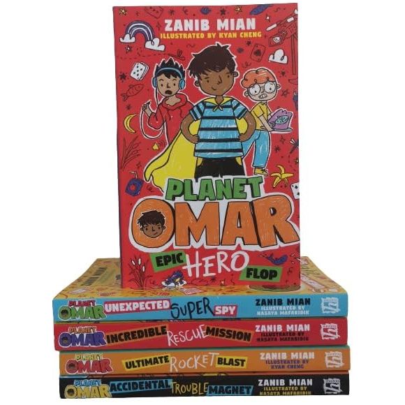 Planet Omar 5 Book Set Collecton By Zanib Mian