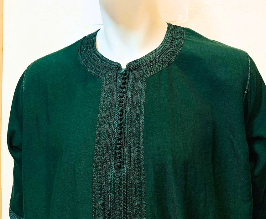 Luxury Moroccan Short Sleeve - Green