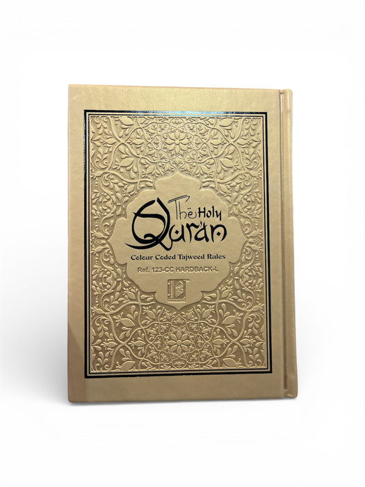 Quran - Colour Coded 123 (15 Line Hafizi) Golden Purse