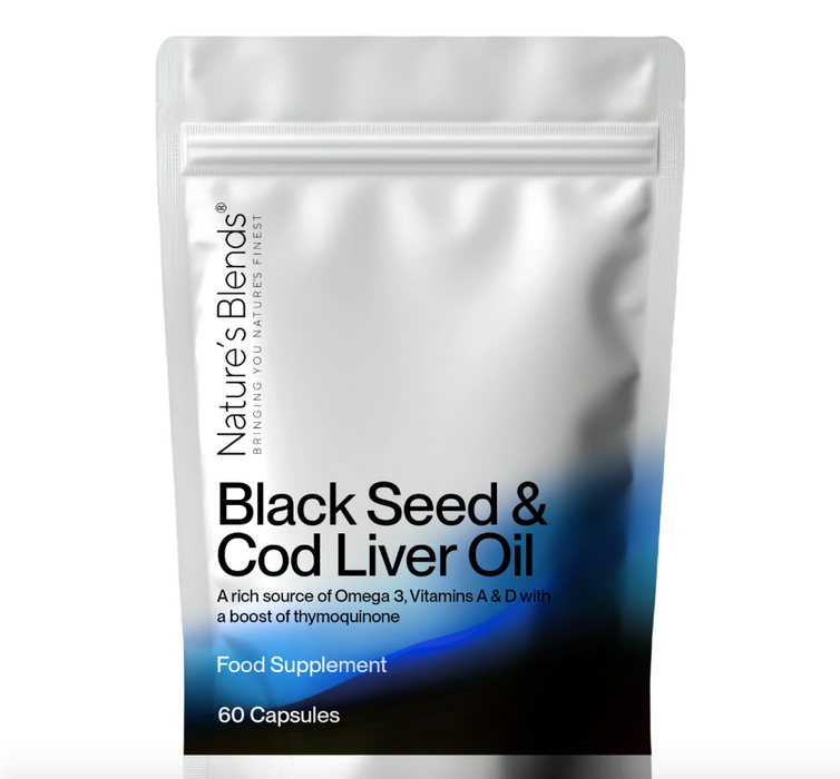 Natures Blends : Black Seed Oil &amp;amp; Cod Liver Oil Capsules