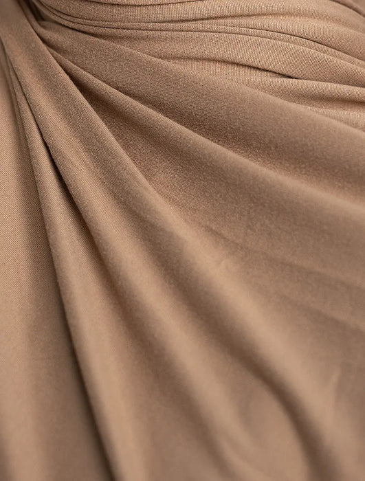 Soft Jersey scarf - Mocha