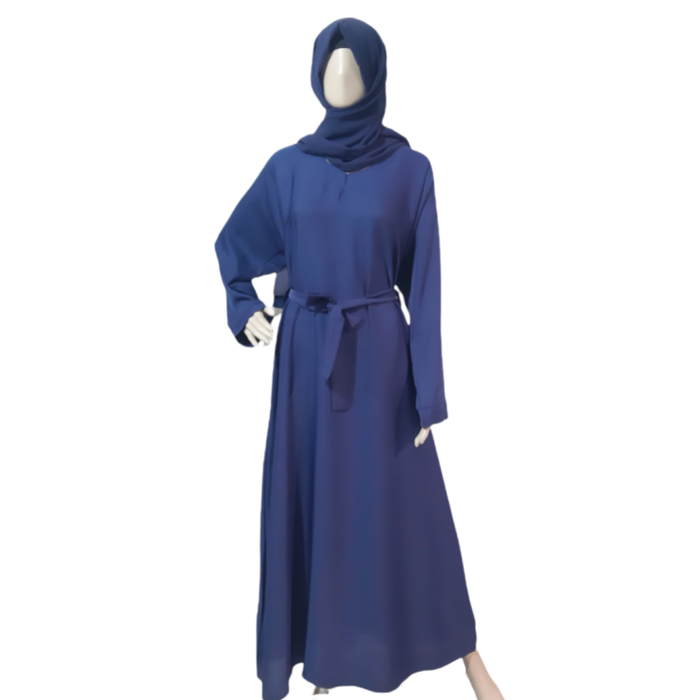 Classic Plain Abaya (Navy)