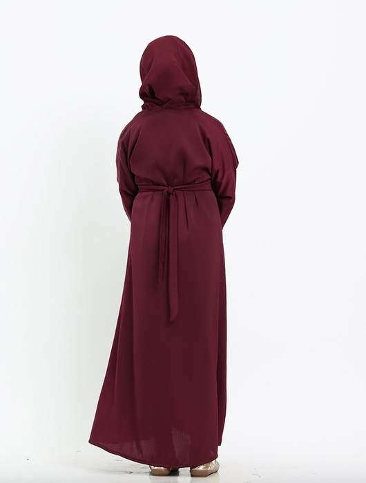 Children 3 piece Tuan Abaya - Plum