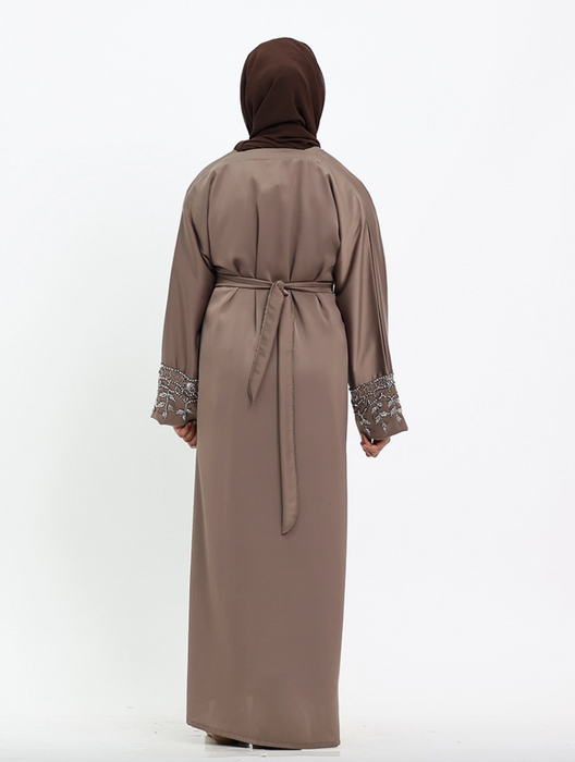 Children 3 piece Tuan Abaya - Mocha