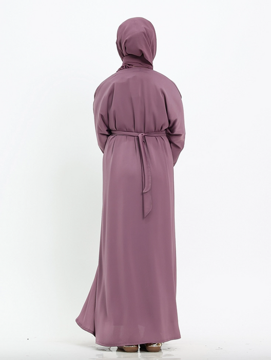 Children 3 piece Tuan Abaya - Lilac