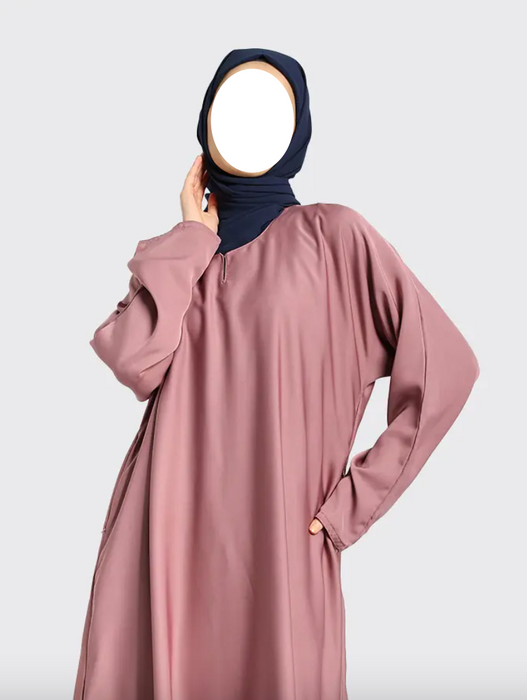 Basic Abaya Pink