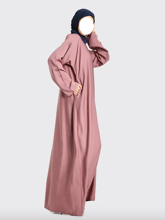 Basic Abaya Pink