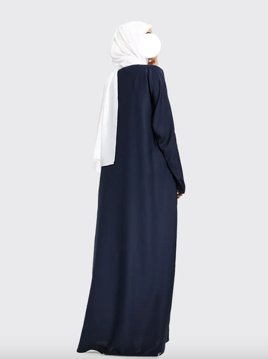 Basic Abaya Navy
