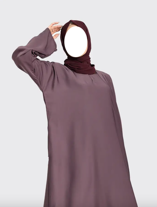 Basic Abaya Mauve