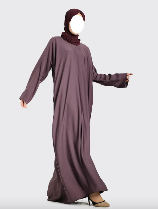Basic Abaya Mauve