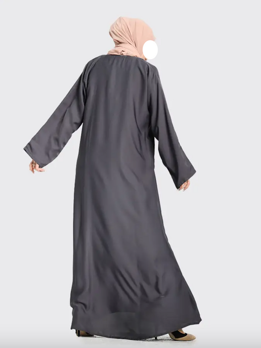 Basic Abaya Grey