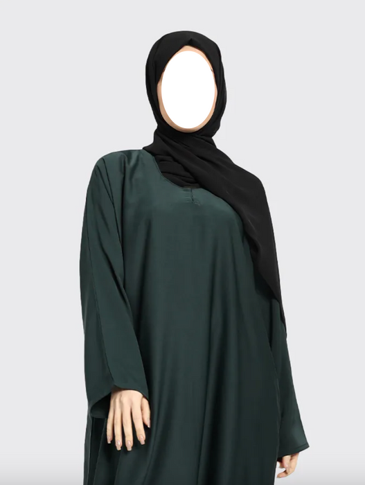 Basic Abaya Forest Green