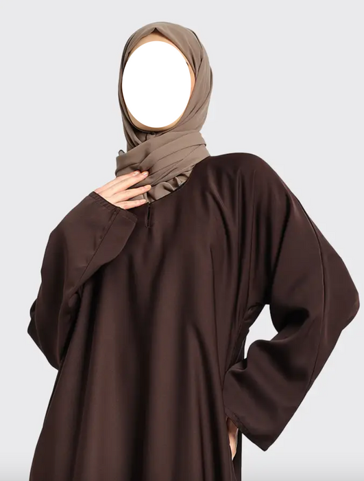 Basic Abaya Brown