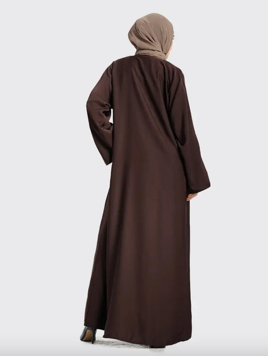 Basic Abaya Brown