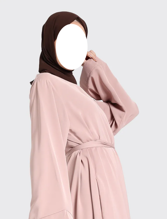 Plain Abaya Mink