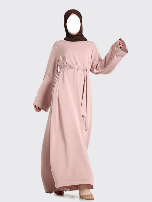 Plain Abaya Mink