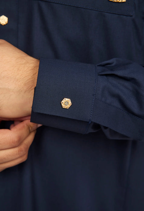 Al Noor R26 J2504 Navy Cuff