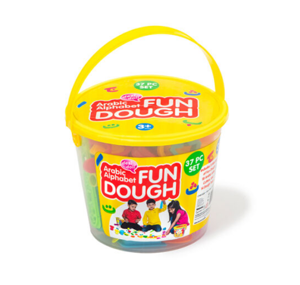 Desi Doll : Fun Dough Arabic Letters