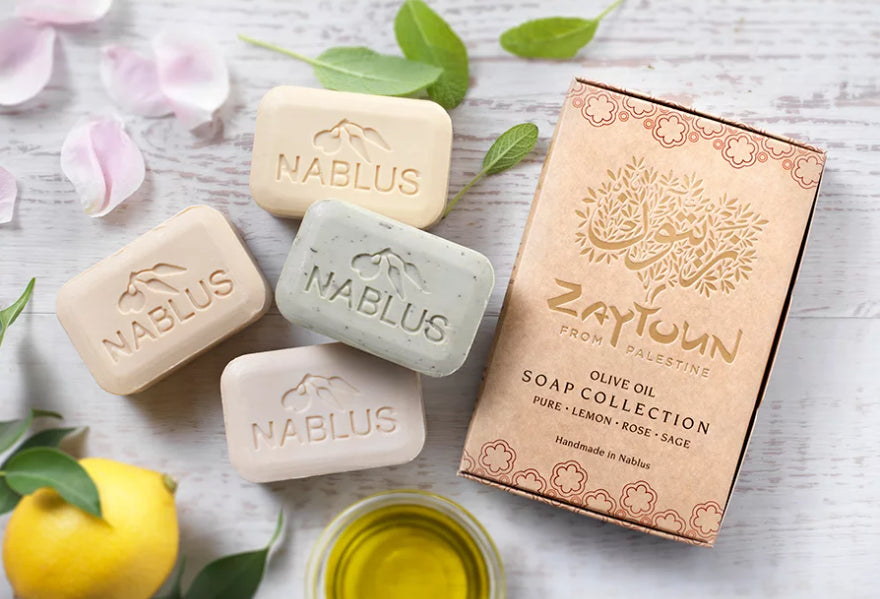 Zaytoun : Four Olive Oil Soap Gift Pack