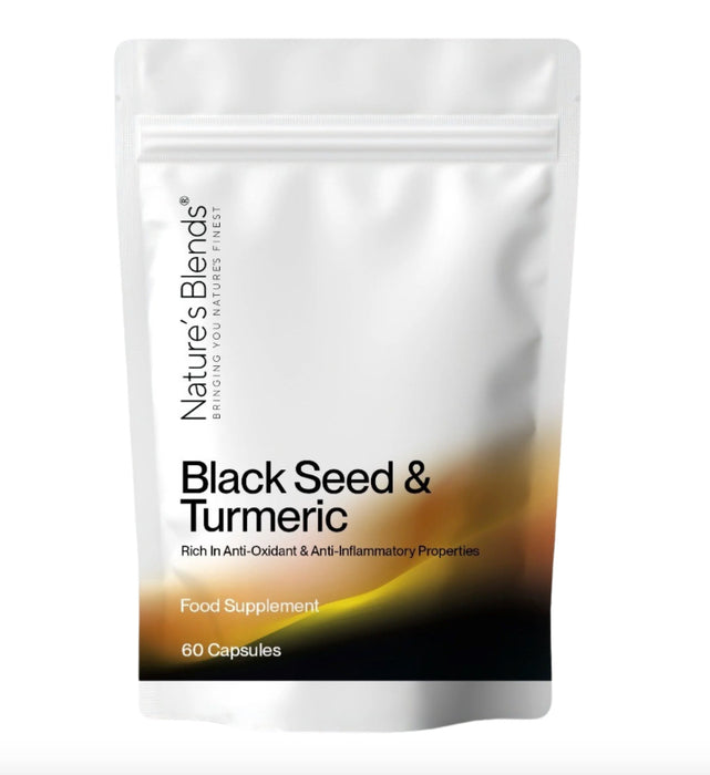 Natures Blends : Black Seed & Turmeric Capsules