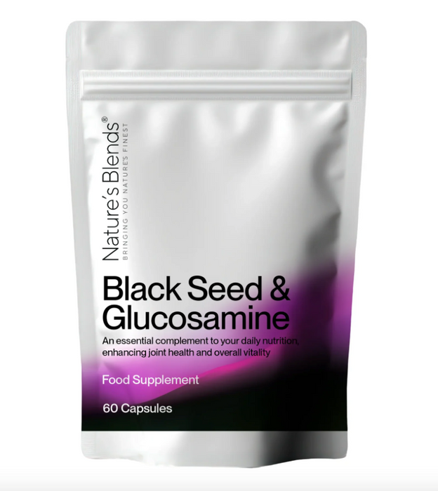 Natures Blends : Black Seed Oil & Natural Glucosamine Capsules