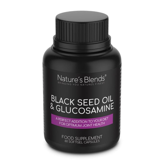 Natures Blends : Black Seed Oil &amp; Natural Glucosamine Capsules