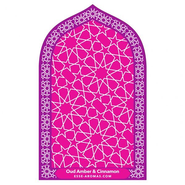Freshener Card - Oud Amber & Cinnamon