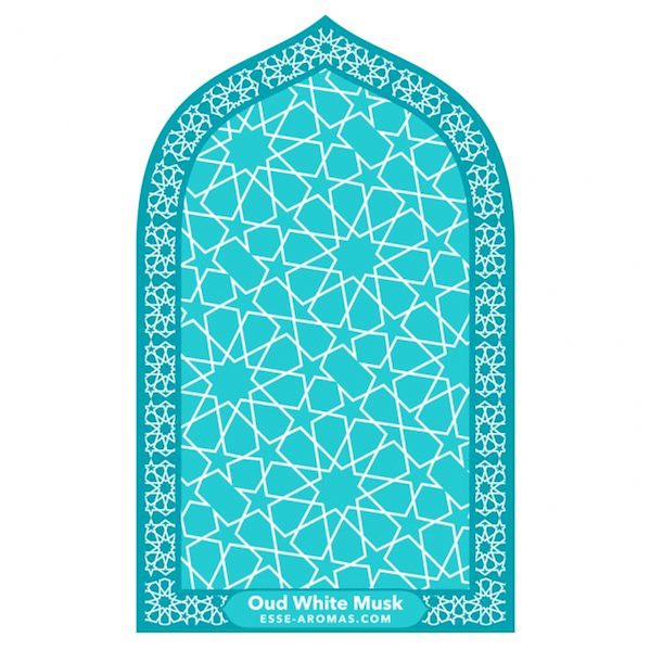 Freshener Card - Oud White Musk