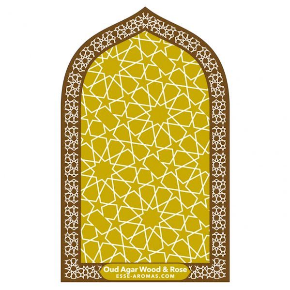 Freshener Card - Oud Agar Wood & Rose