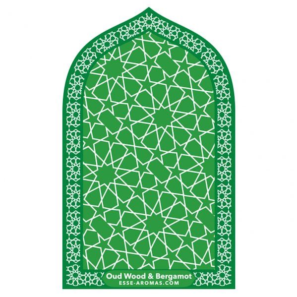 Freshener Card - Oud Wood & Bergamot