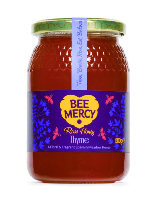 Bee Mercy : Raw Thyme Honey 500g