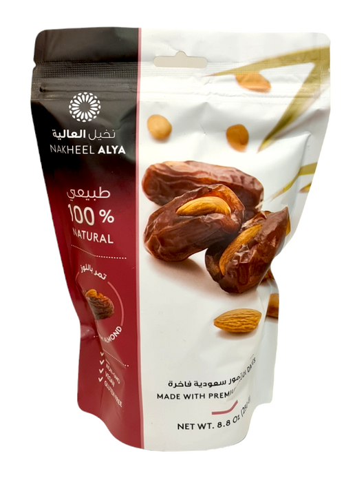 Yaffa : Premium Alya Dates with Almond - 250g (Pouch)