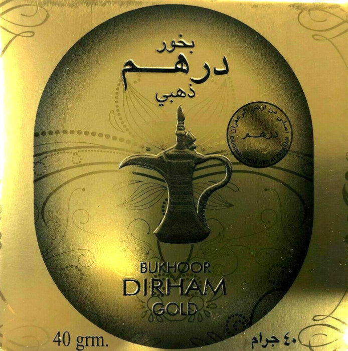 Bakhoor Dirham Gold (40g)