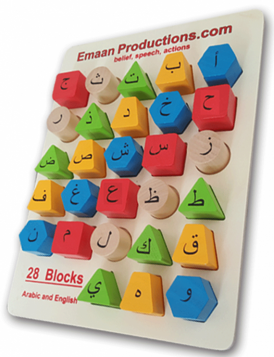 Arabic/English Alphabet Shapes