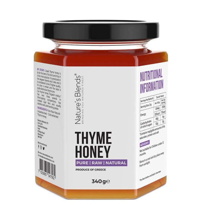 Natures Blends : Raw Thyme Honey