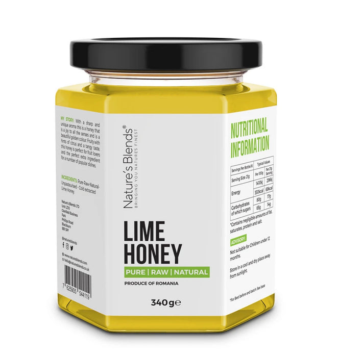 Natures Blends : Raw Lime Honey