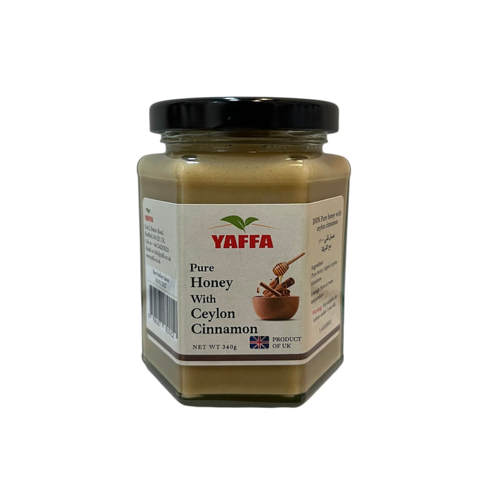 Yaffa Pure Honey with Ceylon Cinnamon (340g)