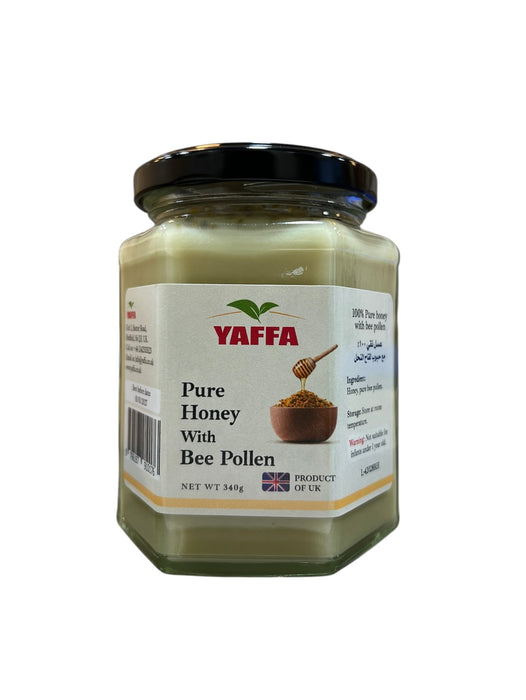 Yaffa Pure Honey with Bee Pollen (340g)