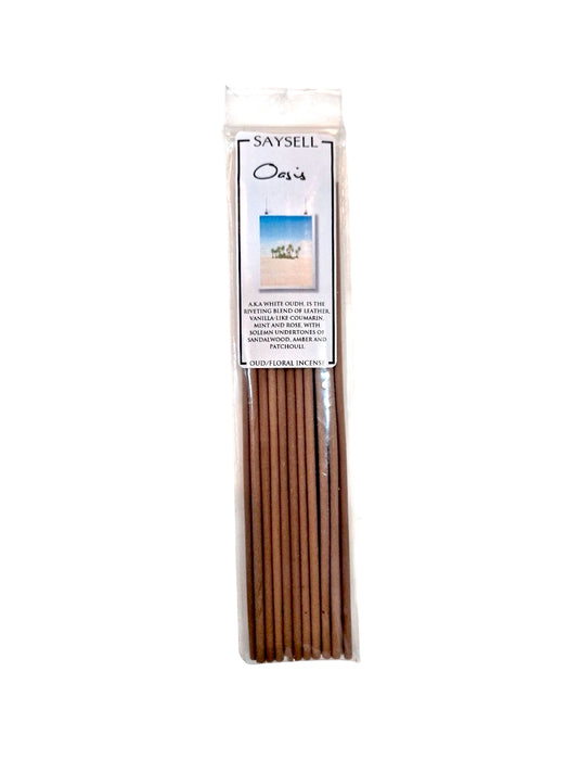Incense stick saysell: Oasis