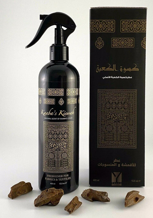 Kaaba's Kiswah Cover Fabric/Air Freshener Spray 400ml