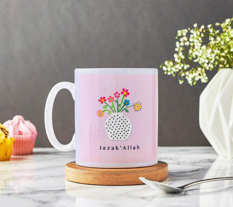 Mug B03 Jazak&#039;Allah - Flower Vase