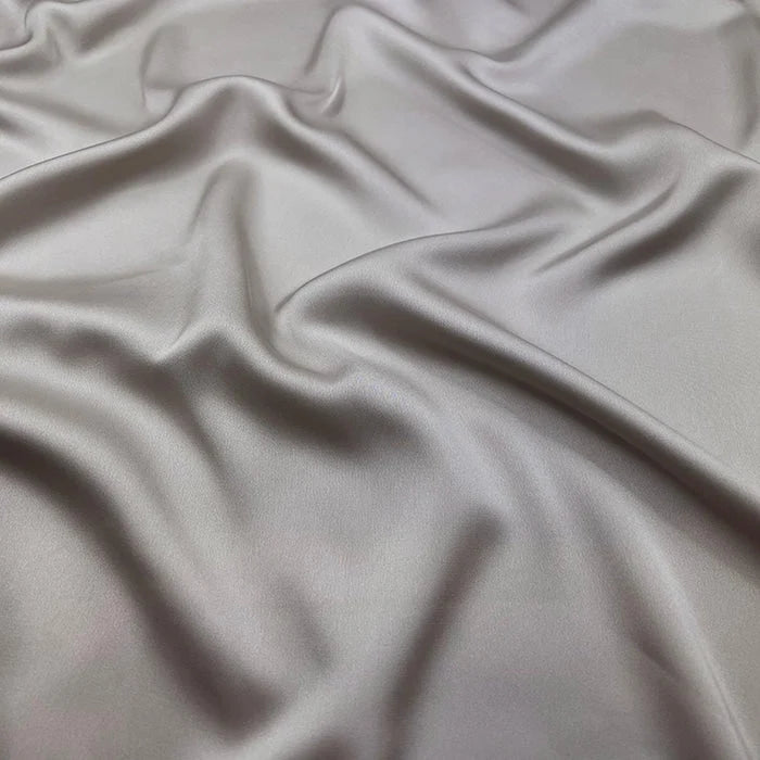 Silky Satin Scarf Taupe